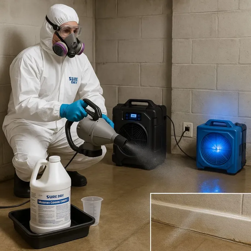 Sanitization and Odor Removal process in Pamplico, SC