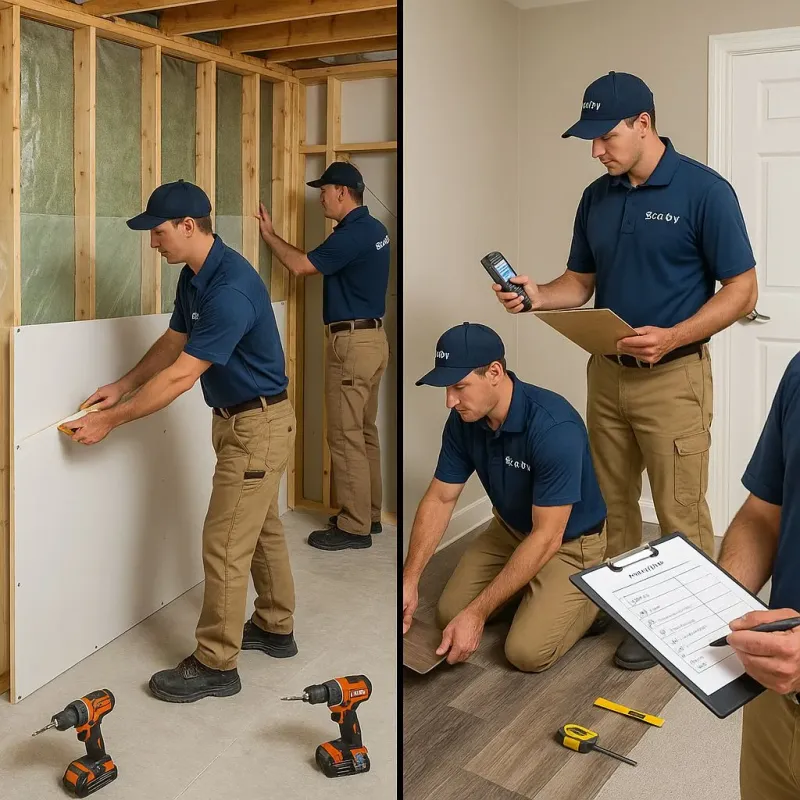 Repairs and Reconstruction process in Pamplico, SC