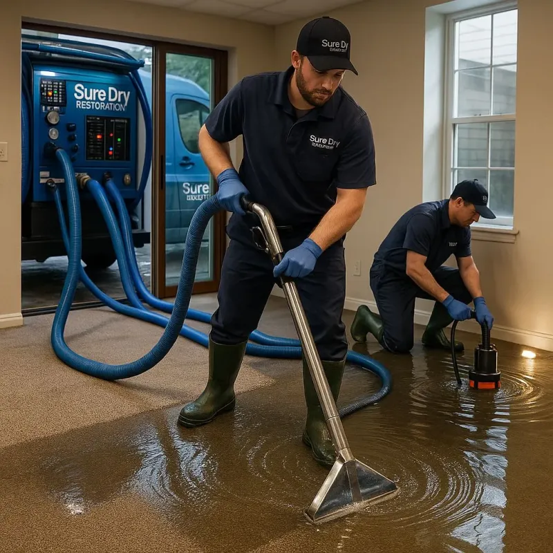 Water Extraction and Removal process in Pamplico, SC